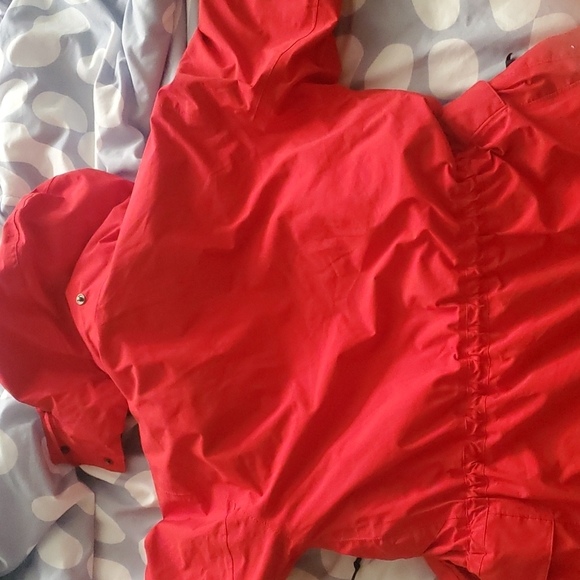 Eddie Bauer szS Red Goose Down Jacket - Picture 7 of 9